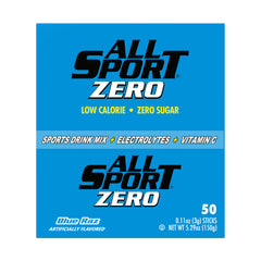 All Sport Powder Hydration Sticks sachets ready for quick mix during workouts.