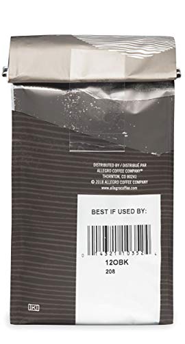 Allegro Coffee Organic Breakfast Blend dry beans close up showcases quality and freshness.