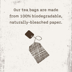 Eco-friendly Allegro Tea packaging supports sustainable tea moments.