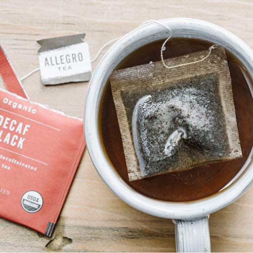 Allegro Tea packaging variations may occur; contents stay consistent in quality.