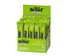 All Sport hydration sticks lemon lime packaging for zero-calorie electrolyte mix on the go.