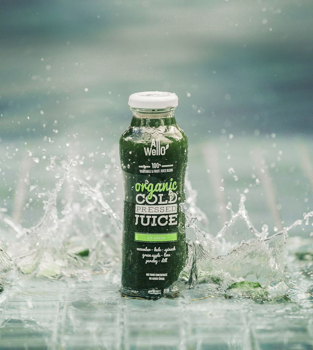 AllWello Real Fruits and Vegetables Juice captures fresh taste.