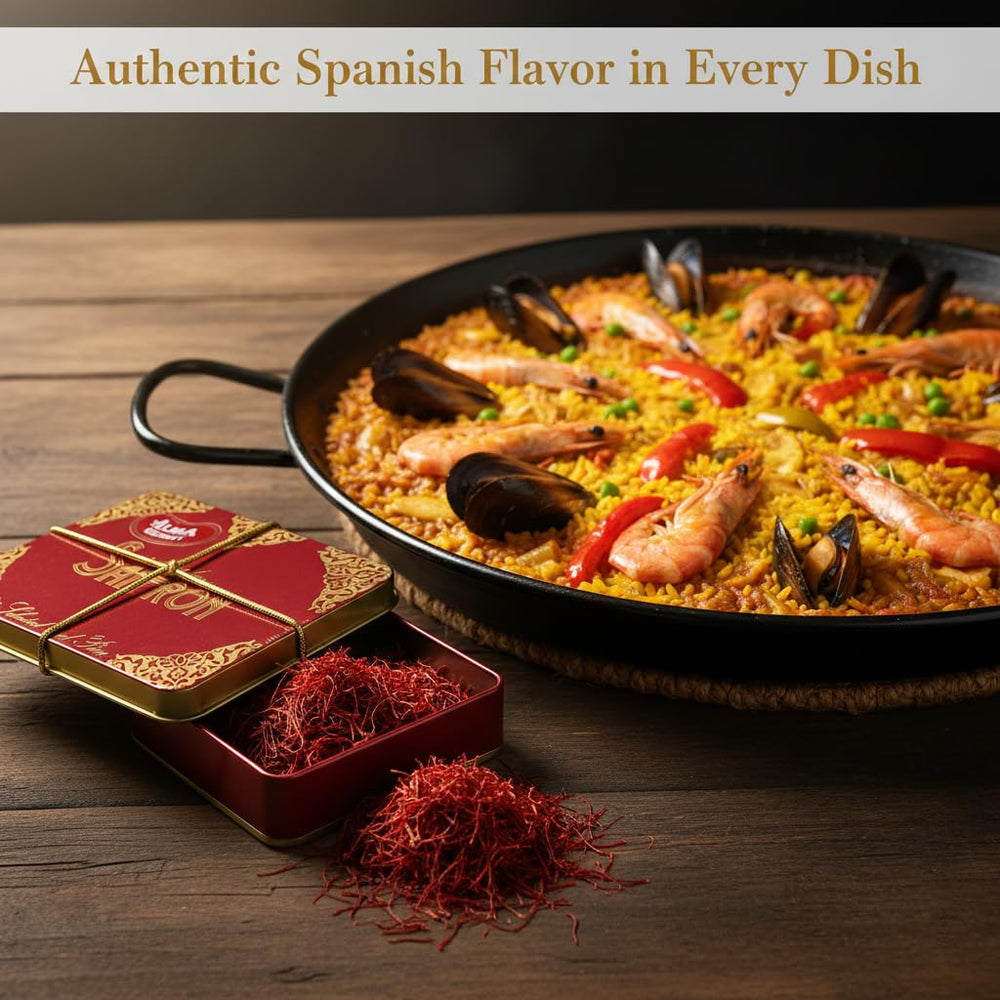 Biryani simmering with Alma Gourmet saffron threads for fragrant depth
