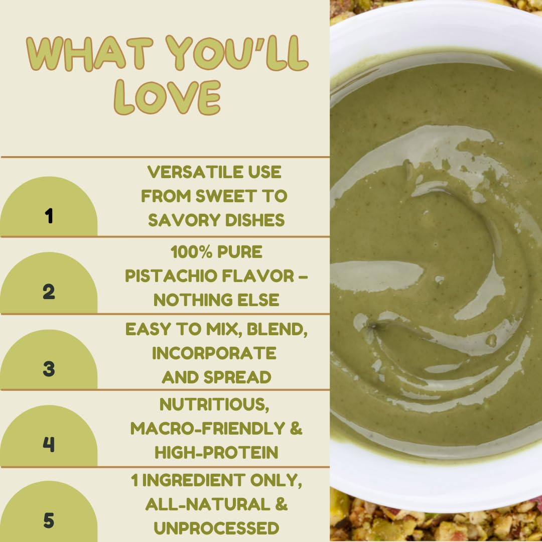 Alma Gourmet Pistachio Paste used in homemade ice cream for a pistachio boost.