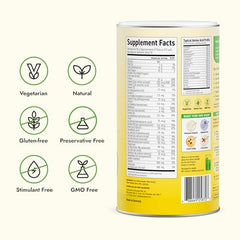 Almased Original Flavor scoop and powder: convenient portion for quick meal replacements
