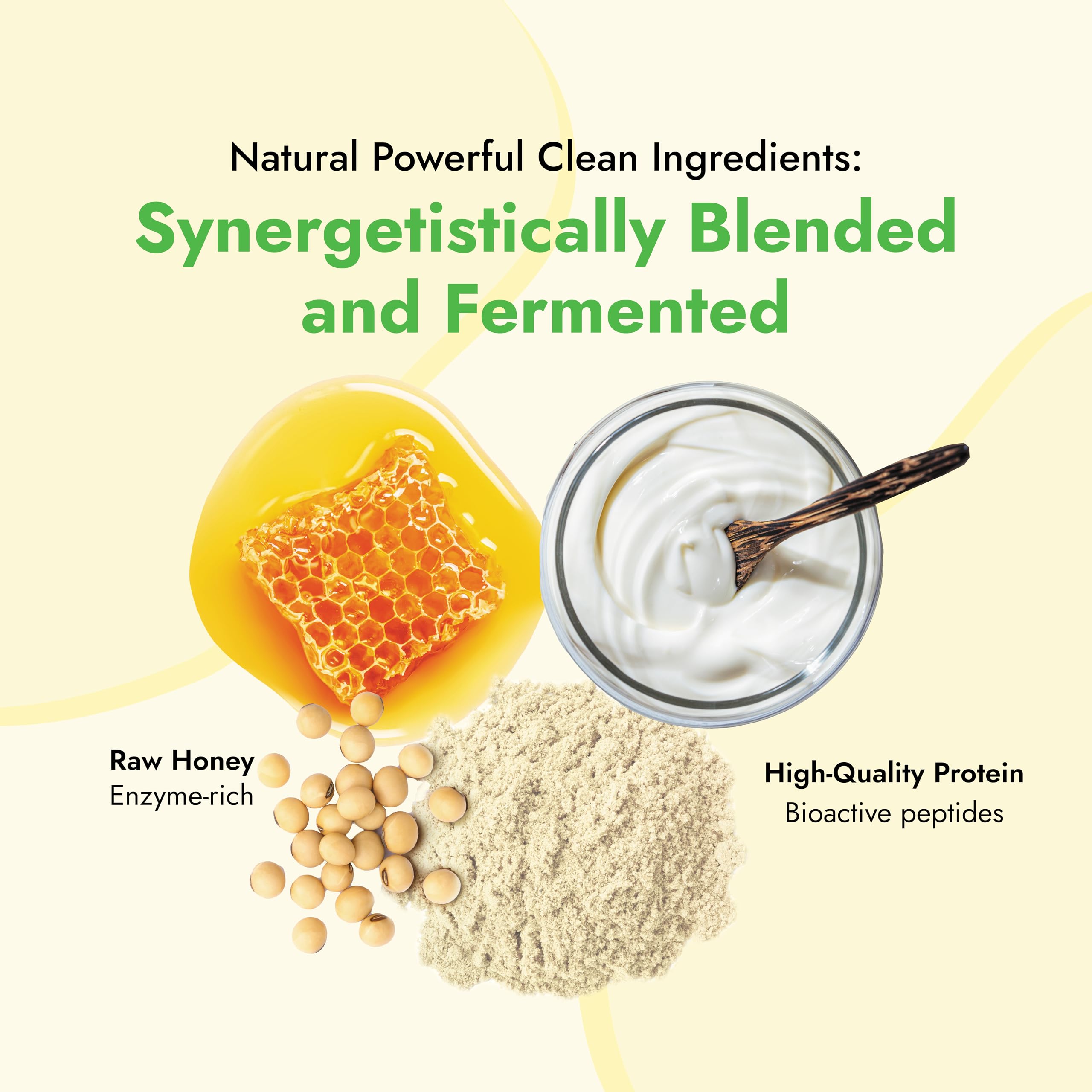 Almased Vanilla shake served with berries for a nutritious moment