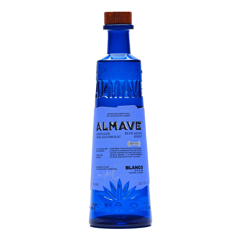 ALMAVE Blanco bottle front view, ideal for premium non-alcoholic cocktails.
