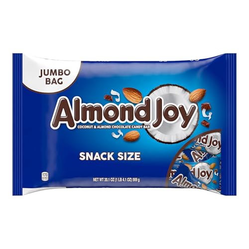 Almond Joy snack bars individually wrapped for on-the-go