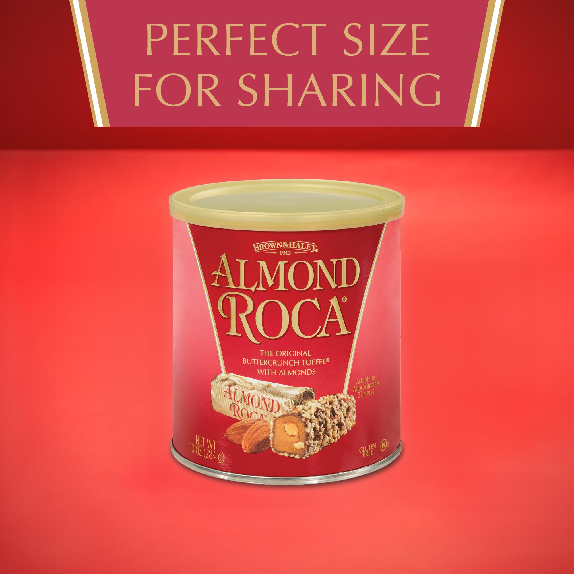 Almond Roca individually wrapped chocolates ready for sharing or on-the-go