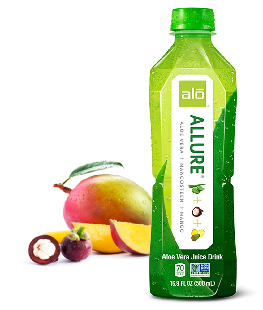 ALO farm-to-bottle flavor shot pairs real fruit juices with aloe.