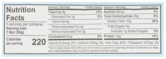 ALOHA Bar Blueberry Protein ingredients close-up signals quality.