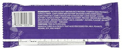 ALOHA Bar Chocolate Caramel Pecan ingredients closeup highlighting premium nuts and cocoa.