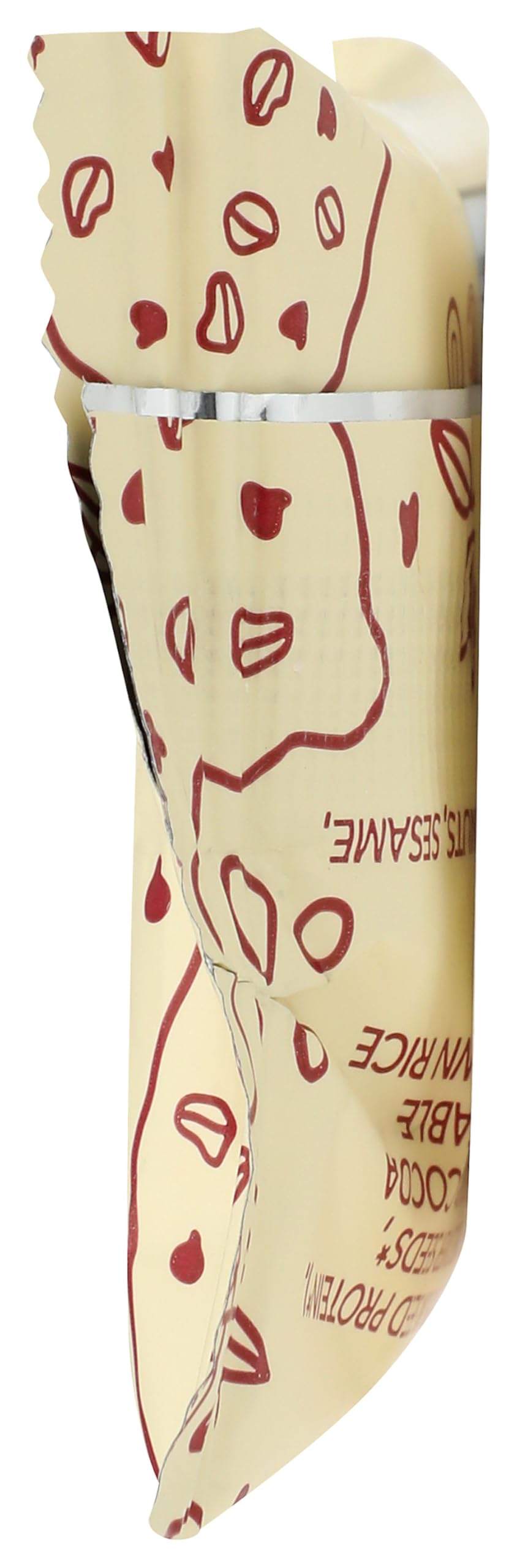 Aloha Bar Oatmeal Chocolate Chip nutrition label highlights portable snacking details.