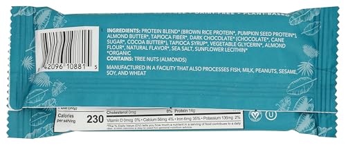 ALOHA Bar Protein Alm Bttr Cup ingredients highlight wholesome protein and almond butter.
