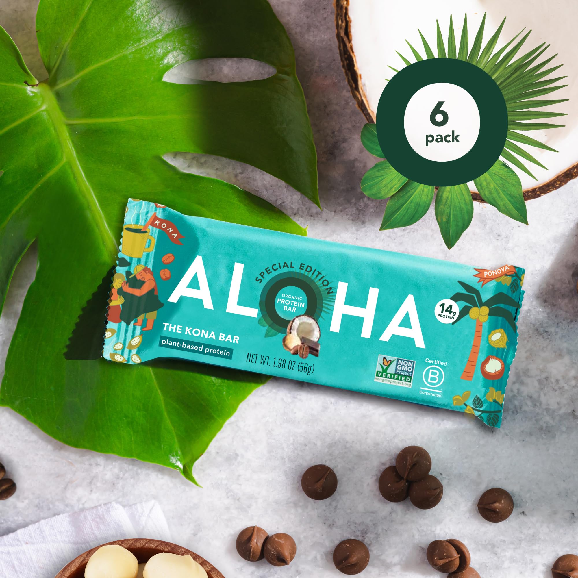 ALOHA Kona Special Edition snack ideal for breakfast or post-workout