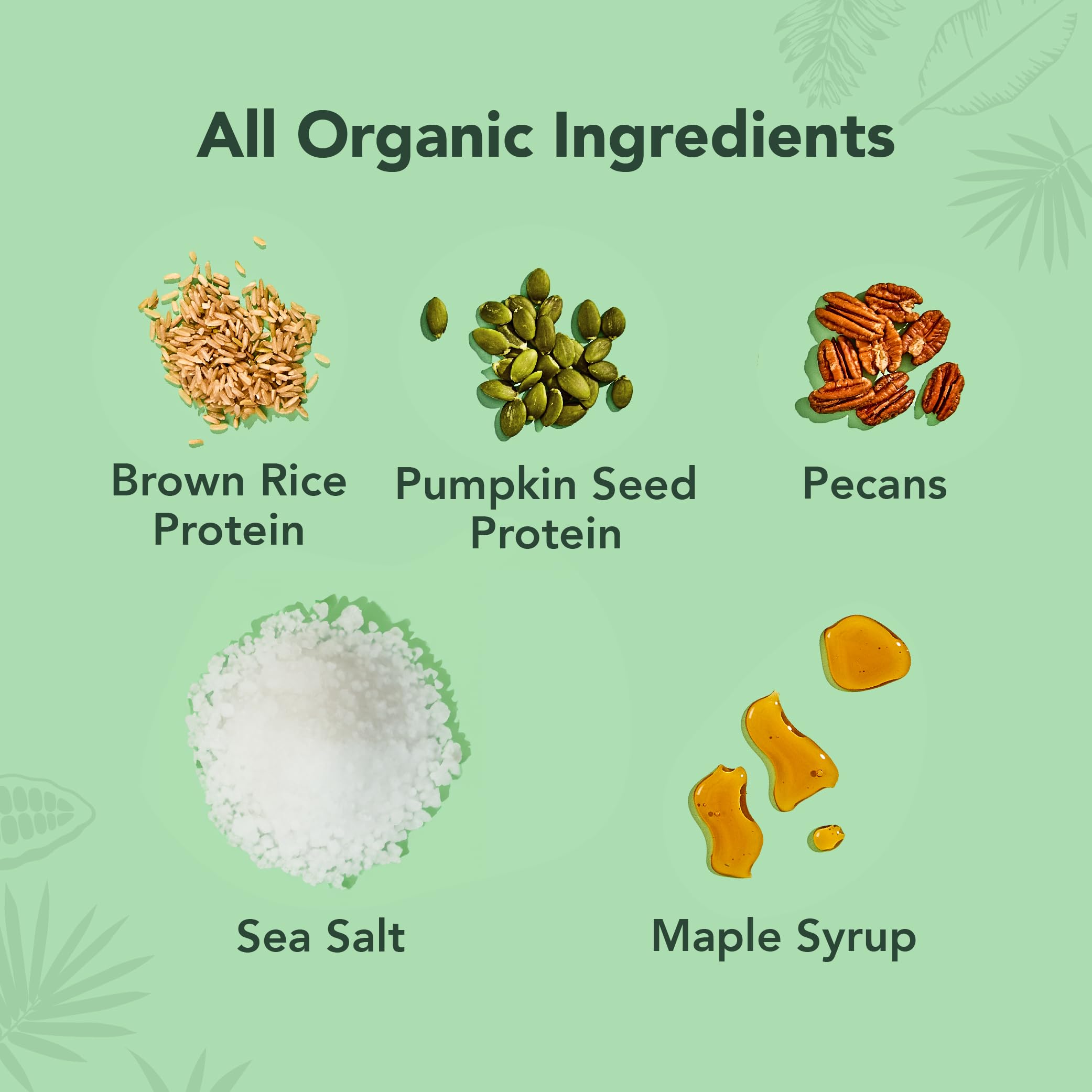 ALOHA Maple Sea Salt Bar portion and texture highlighting fiber and protein.