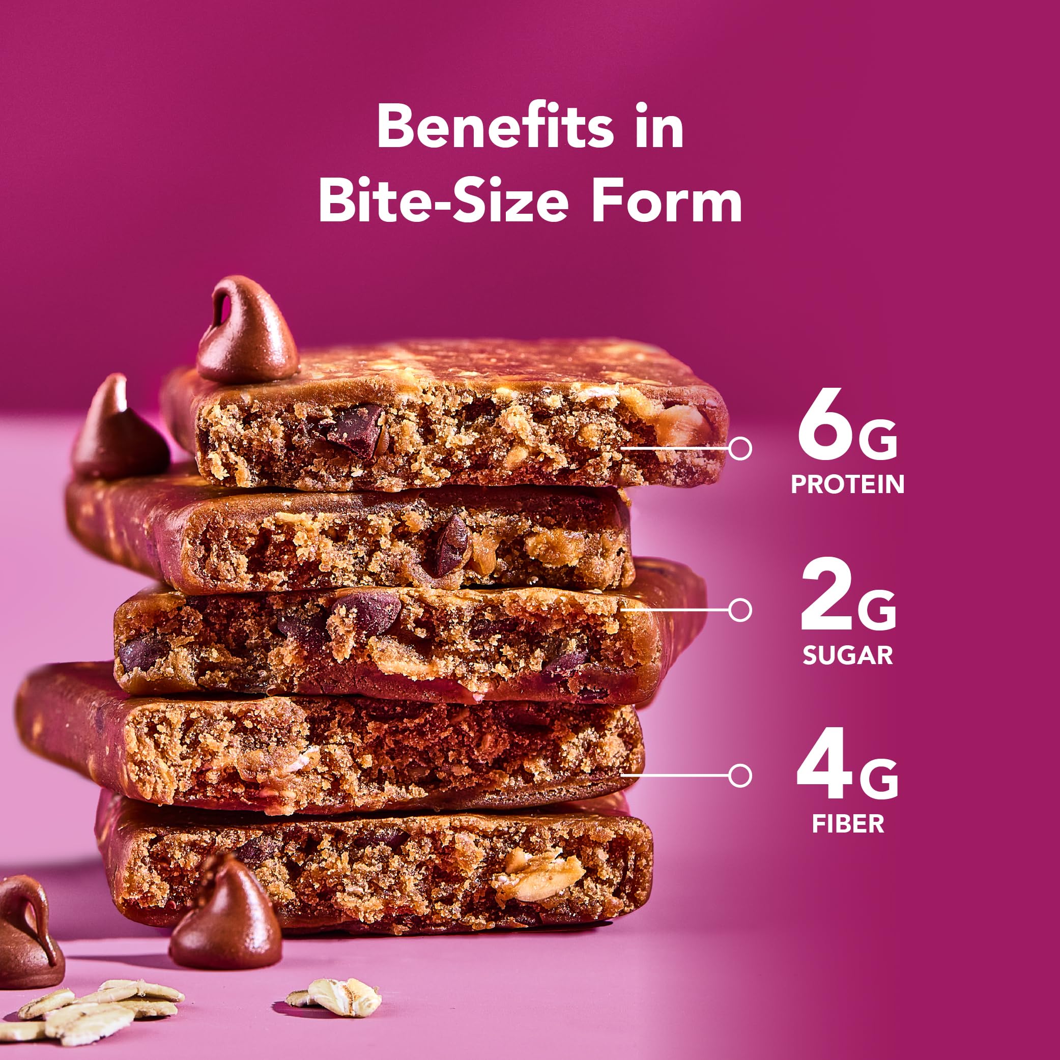 ALOHA Minis bar box on shelf communicates a clean, plant-based promise