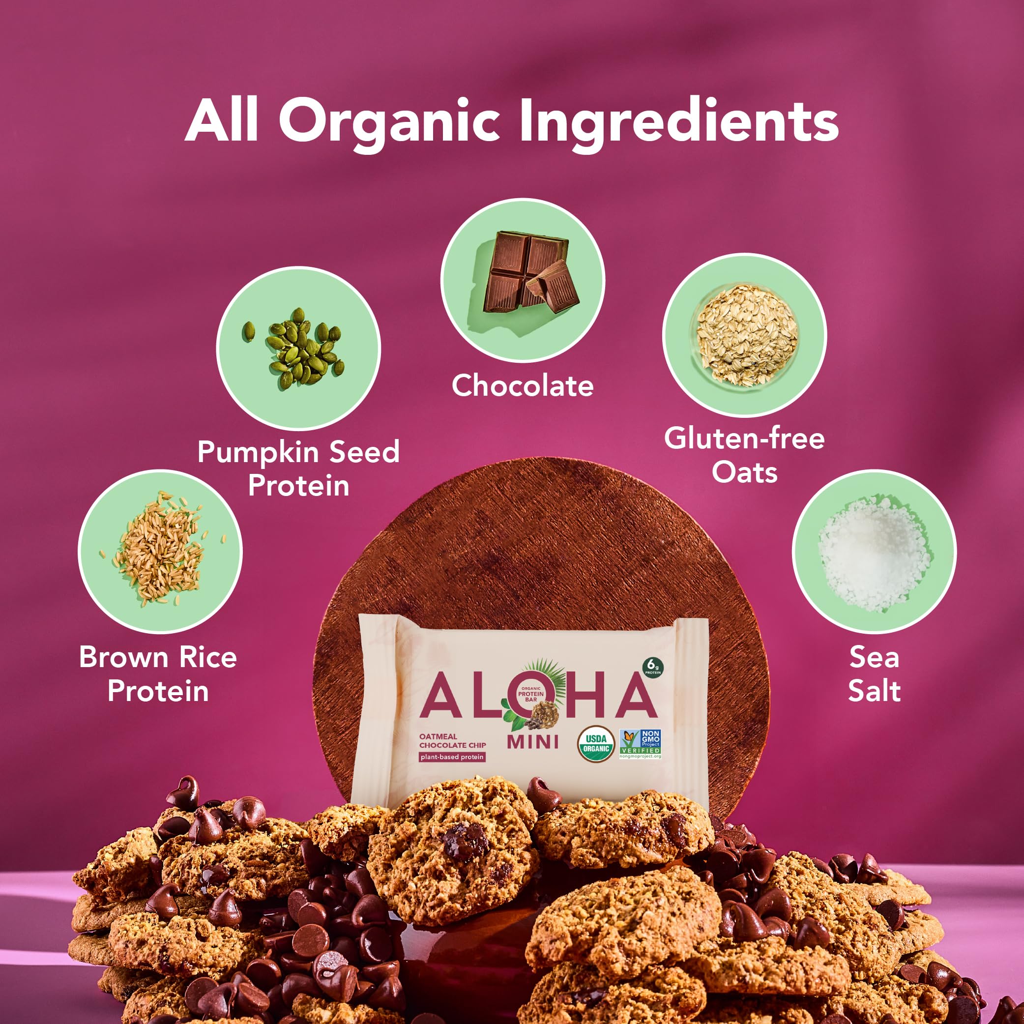 ALOHA Minis vegan label signals a dairy-free snack option