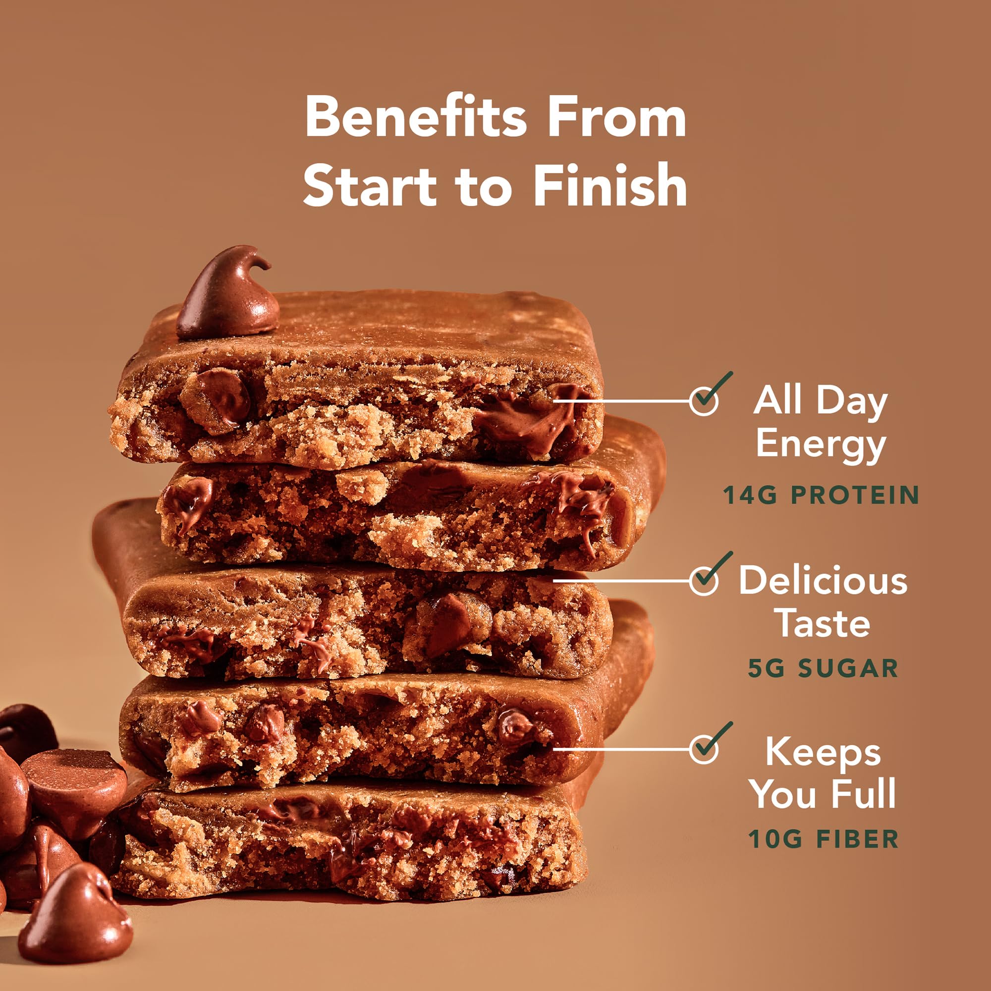 ALOHA on-the-go bar showcasing convenient 1.98 oz serving size.