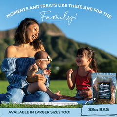 Aloha Right Now Arare rice crackers Kaki Mochi pieces for extra texture.