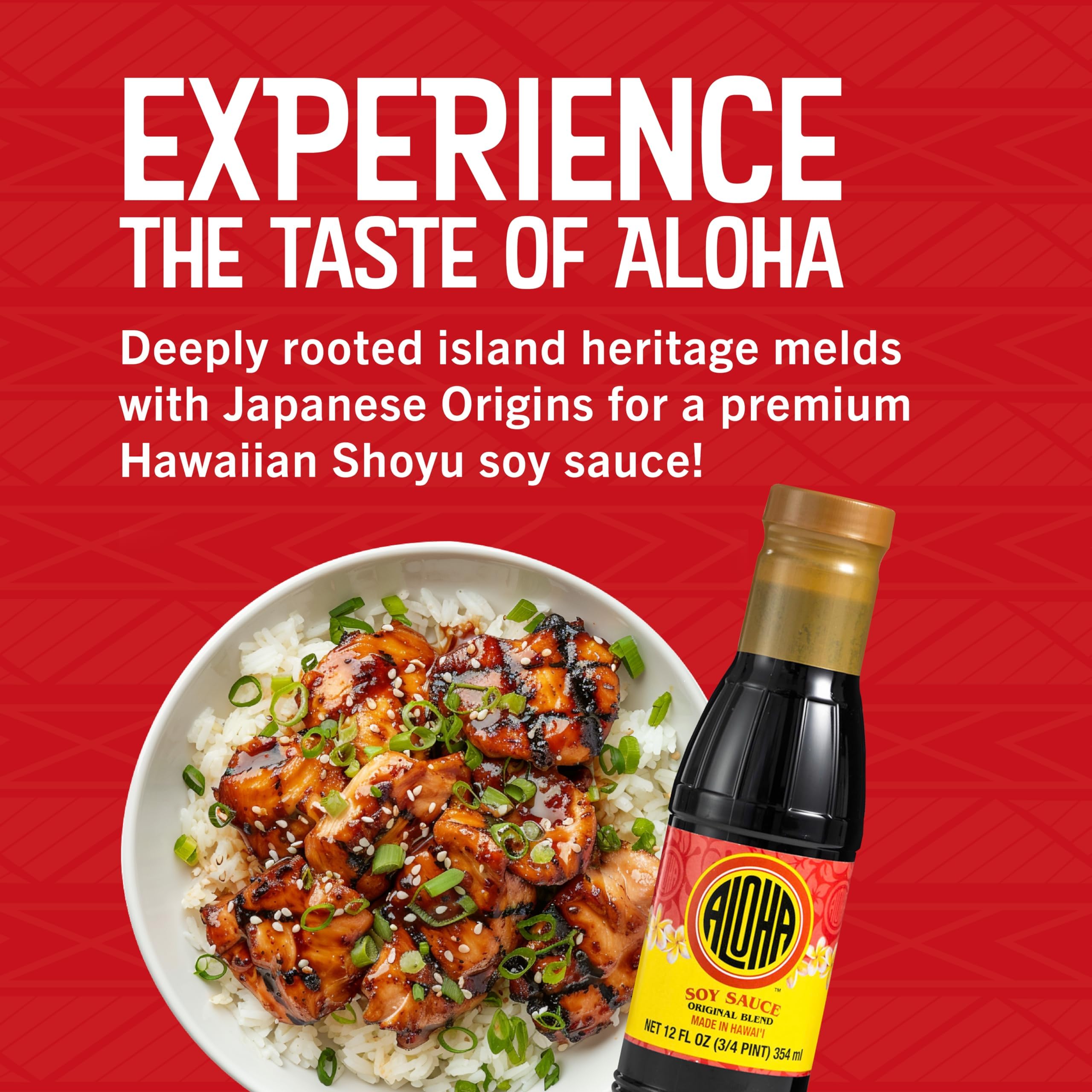 Aloha Shoyu Original Blend ideal for dipping sauces and enhancing umami.