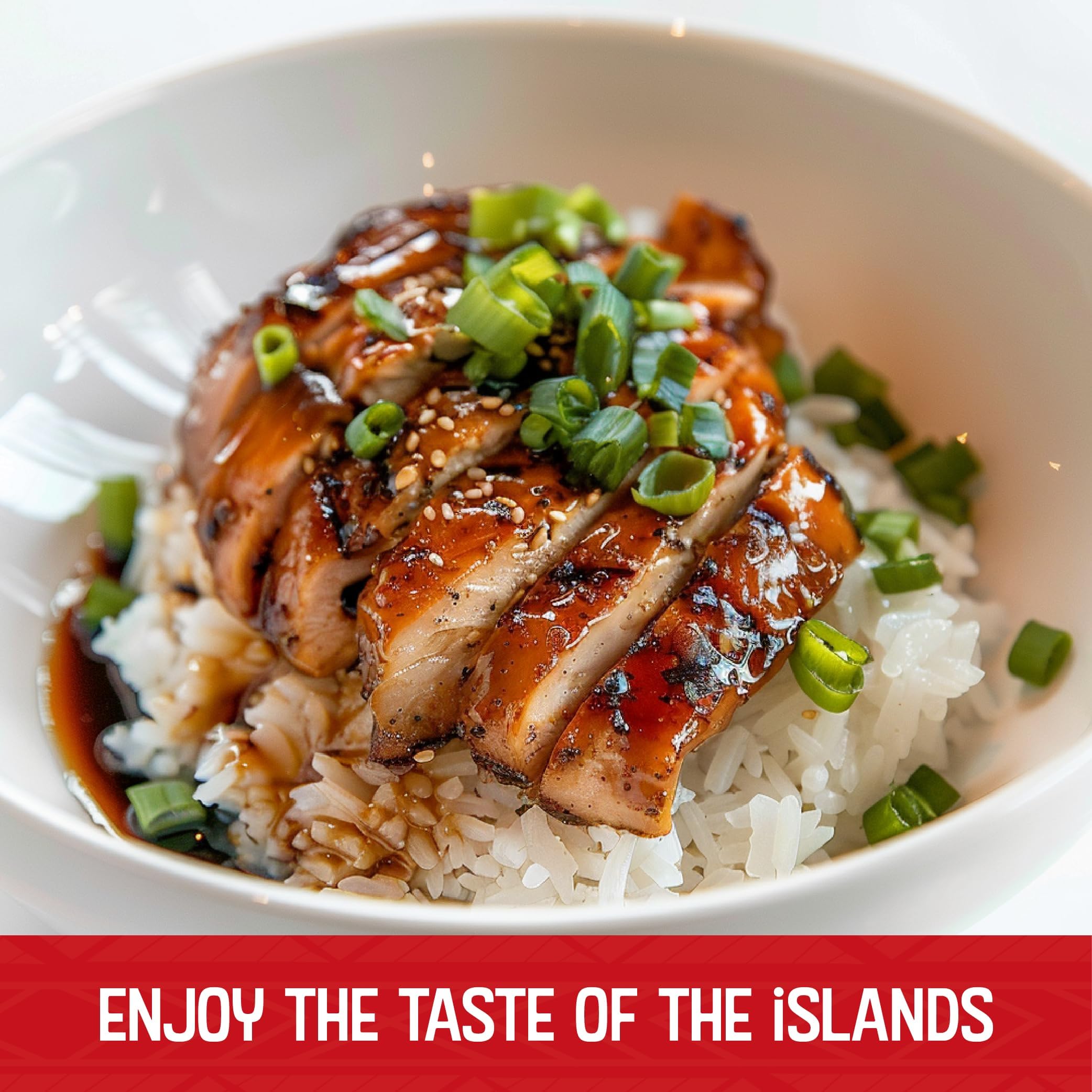 Marinating bowl with ALOHA Shoyu Original boosting flavor in meats and veggies