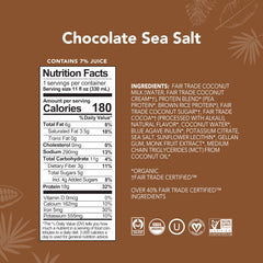 ALOHA Vanilla bottle highlights smooth plant-based protein option