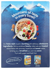 Alpen versatile muesli with milk or yogurt for quick, satisfying breakfasts.