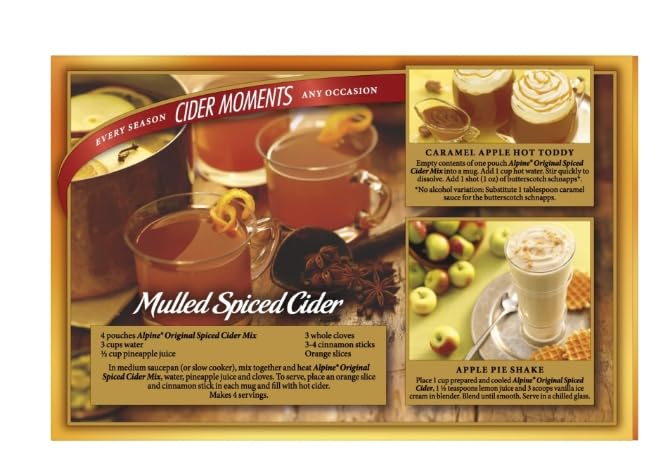 Alpine Spiced Apple Cider family enjoying a warm drink
