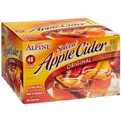 Alpine Spiced Apple Cider Original pouch packaging for quick, on-the-go prep.