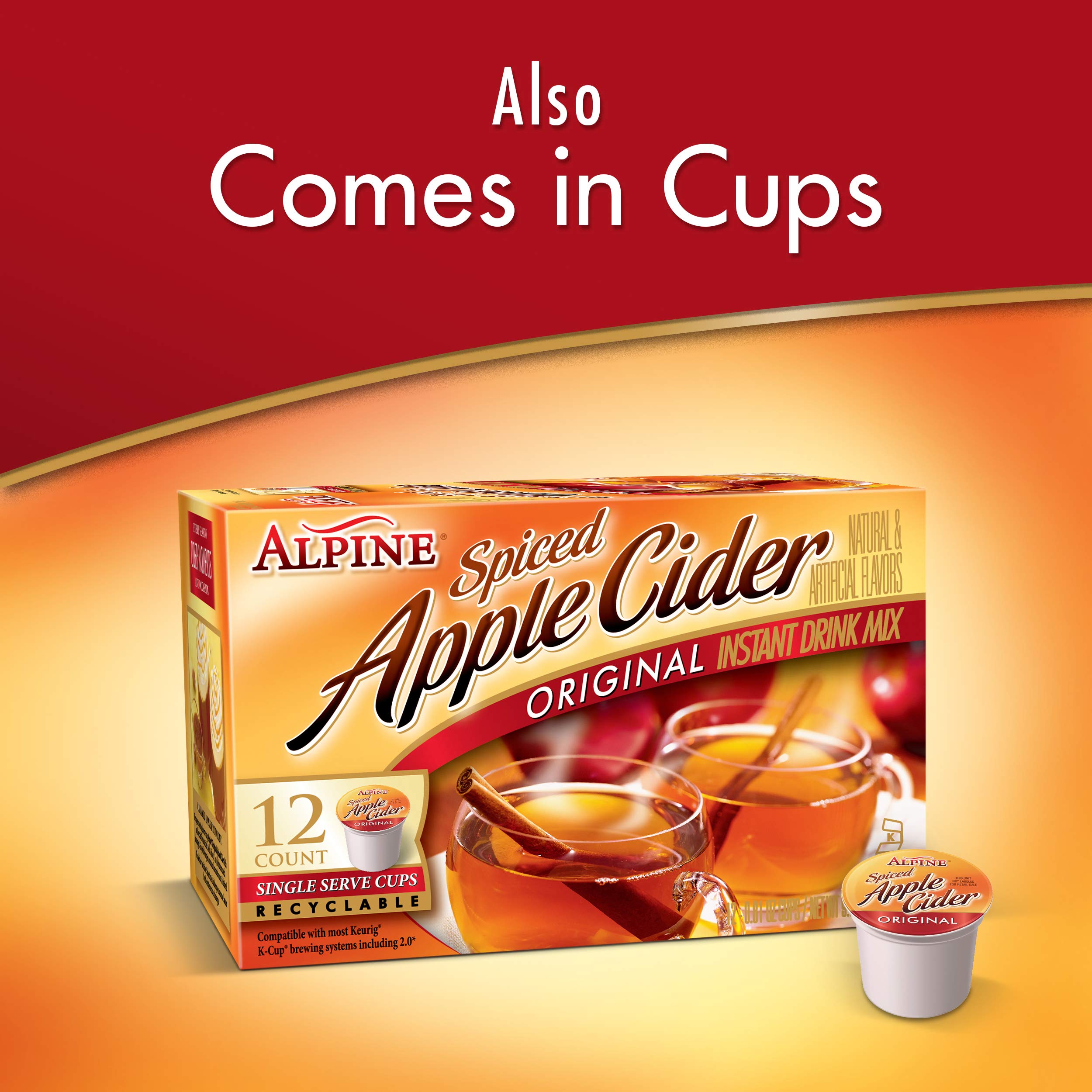 Alpine Spiced Apple Cider featured in a smoothie or recipe idea.