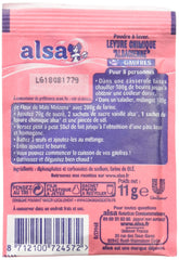 Alsa baking powder sachets open, ready to measure for quick cakes