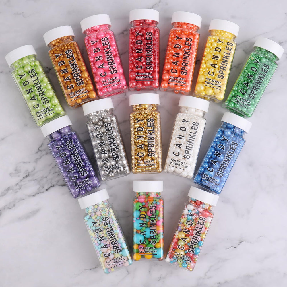 ALSOMTEC Sprinkles for weddings bring formal sparkle to desserts.
