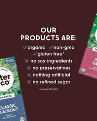 Alter Eco fair trade packaging signals ethical sourcing for gifting and sharing.