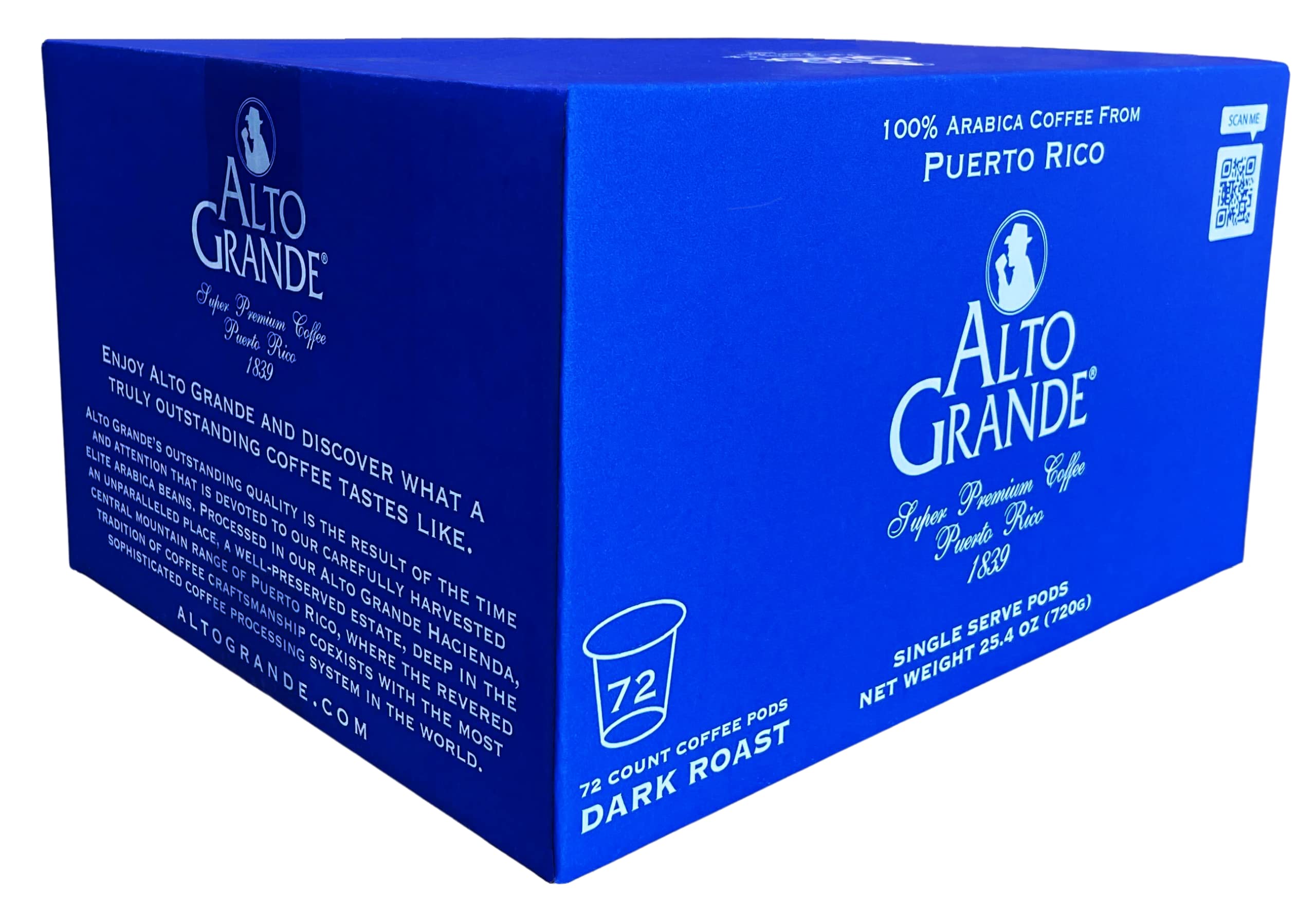 Recyclable Alto Grande pods peel and recycle where permitted by local programs.