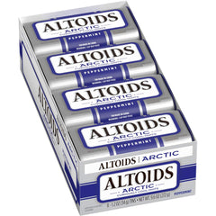 ALTOIDS Arctic Peppermint tin front view for on-the-go freshness