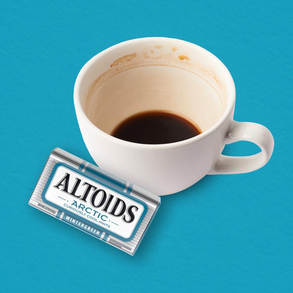 Breath-freshening Arctic Wintergreen aroma with a cool, lasting sensation