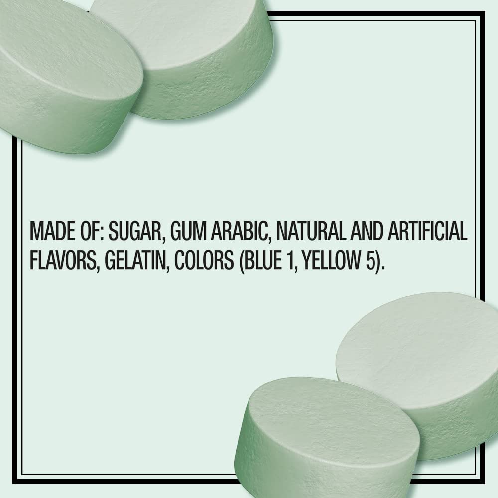 Altoids Spearmint mints on desk ready for quick pick-me-up.