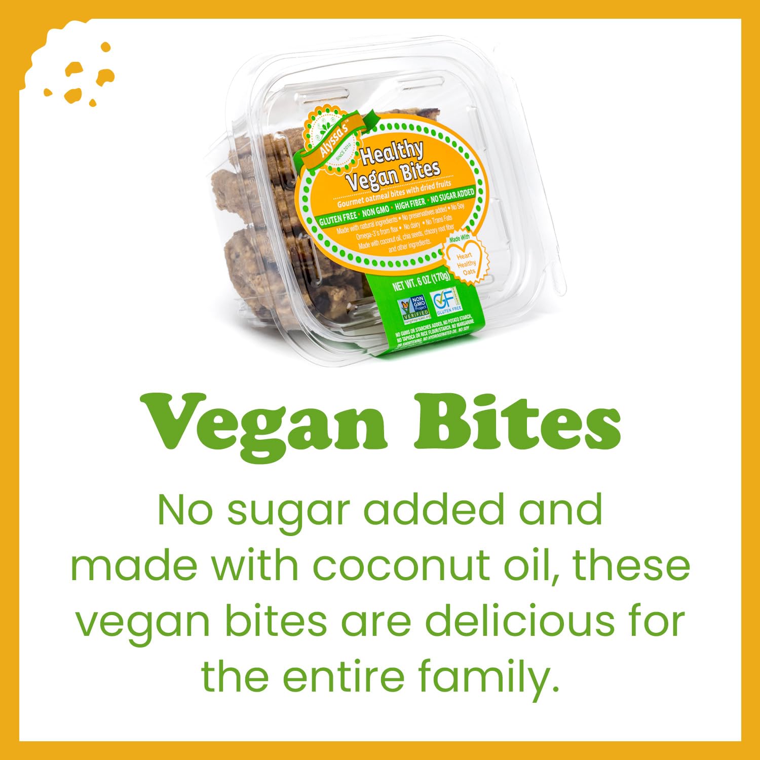 Alyssa's Vegan Oatmeal Bites organic cranberries close-up - organic ingredients shine.