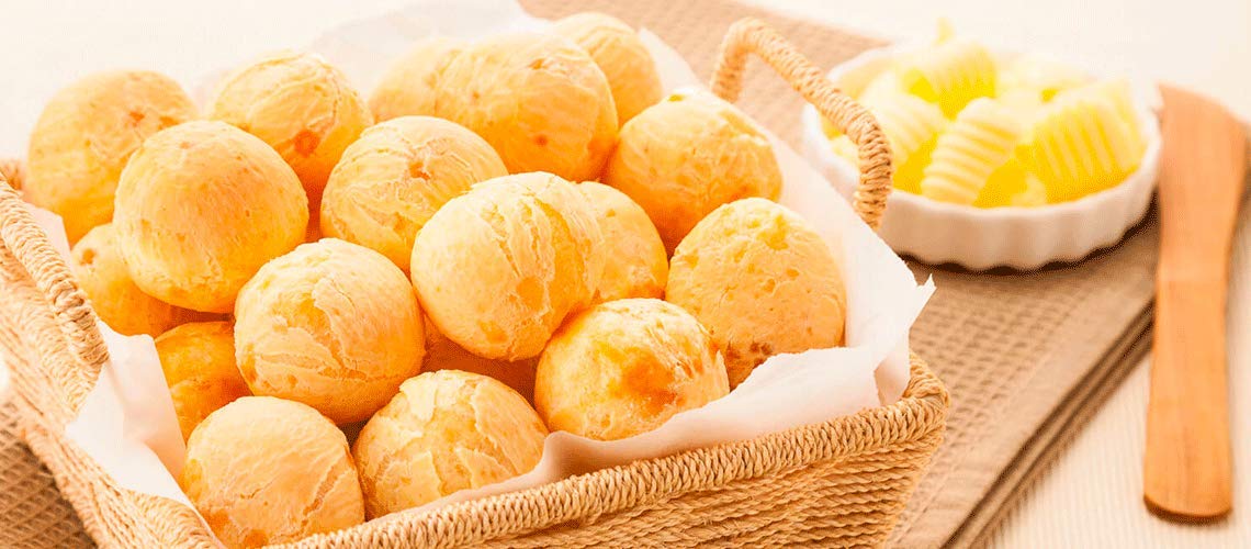 Amafil cheese bread mix dry ingredients ready for easy measuring and fast prep.