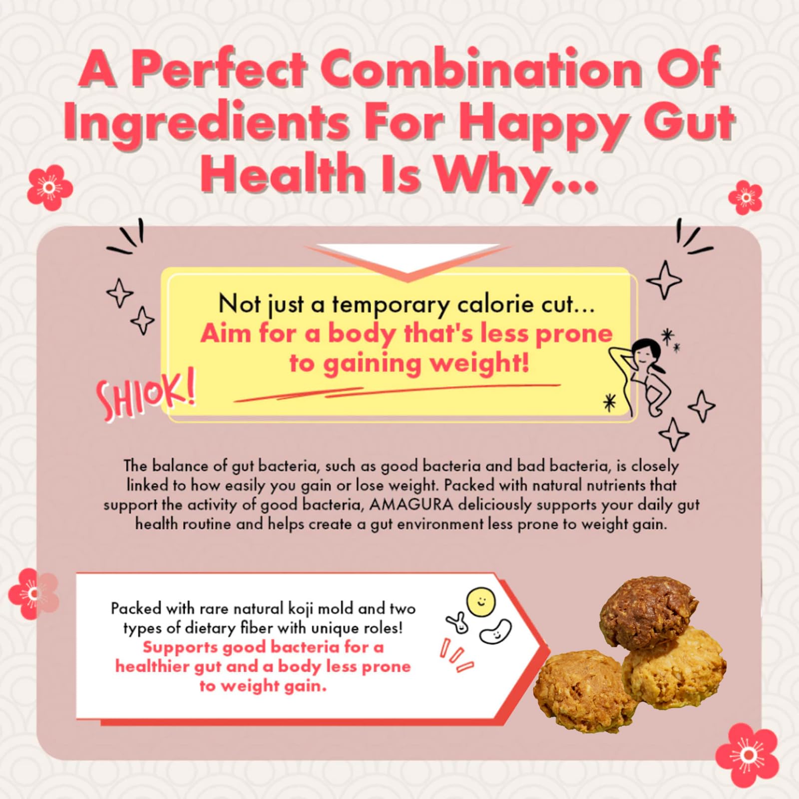 AMAGURA Japanese Amazake Oatmeal Cookies fermentation-shot showcases depth of flavor from fermentation