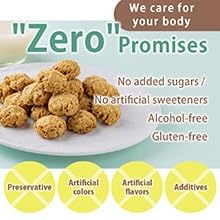 AMAGURA Japanese Amazake Oatmeal Cookies gluten-free-glance reinforces easy inclusion in gluten-free menus
