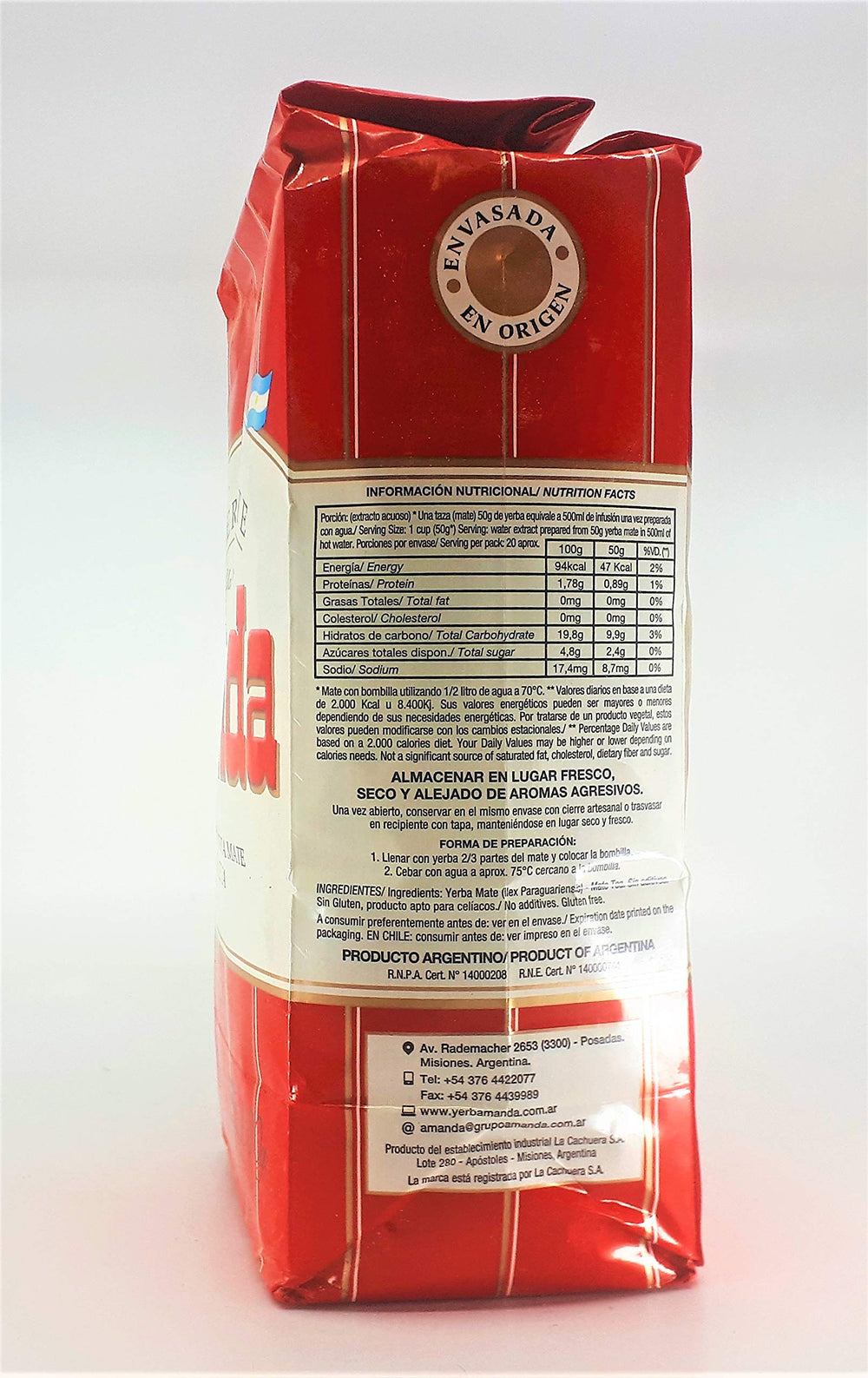 Amanda Yerba Mate Argentina-origin scene emphasizes heritage and quality