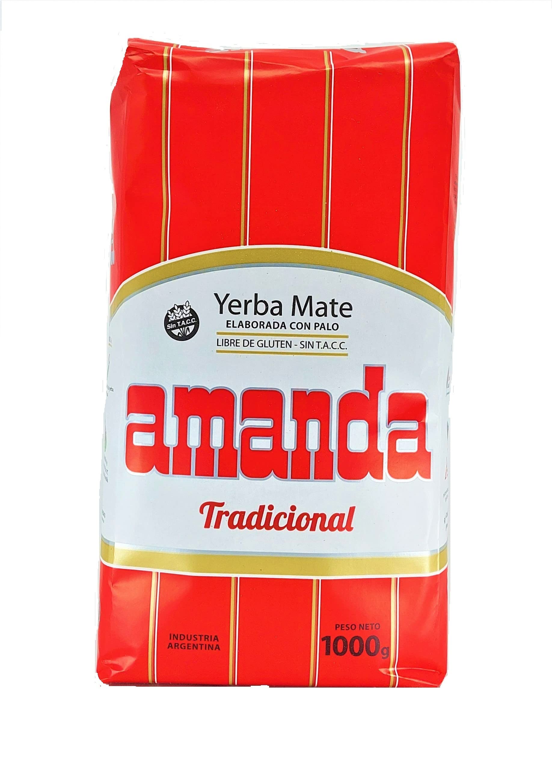 Amanda Yerba Mate original Argentina packaging highlights traditional ritual use