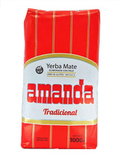 Amanda Yerba Mate original Argentina packaging highlights traditional ritual use
