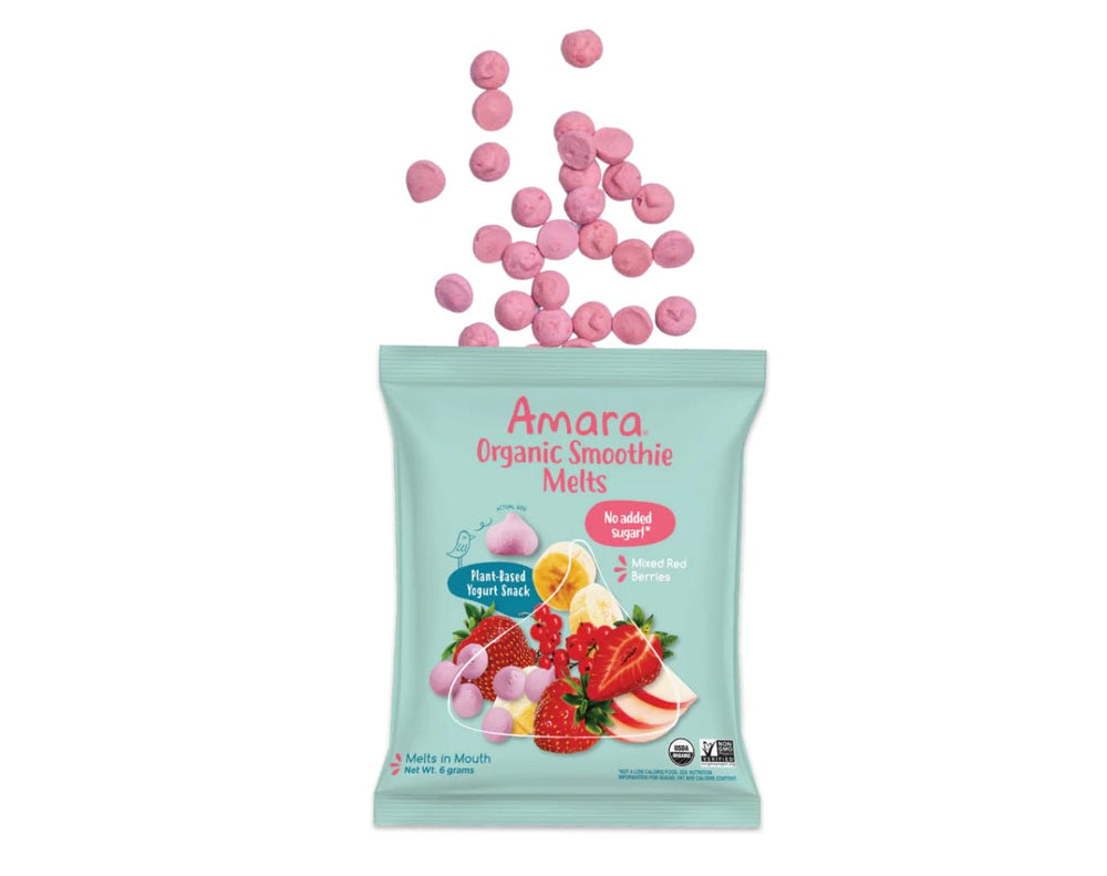 Amara Smoothie Melts dissolving texture for gentle self-feeding