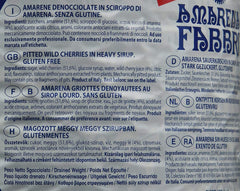 Amarena Fabbri authentic Italian amarenas for premium desserts.