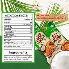 Amazin Choices COCO Crunch crackers showcase toasted coconut flavor and gluten-free crispness, great with coffee.