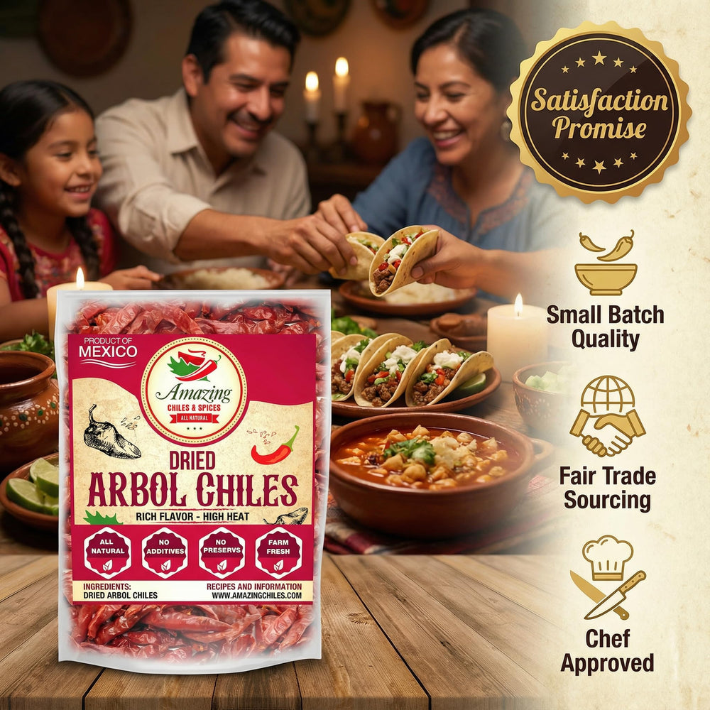 Amazing Chiles Chile De Arbol – great for Asian cuisine adding depth.