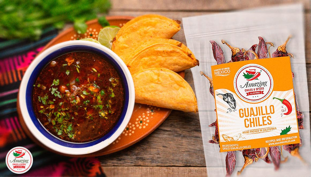 Amazing Chiles & Spices meat marinade using guajillo chiles for tender flavor.